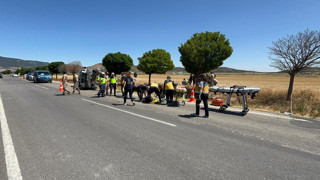 Kaza geçiren kaçak Suriyeliler jandarmaya saldırdı: Yaralılar var!