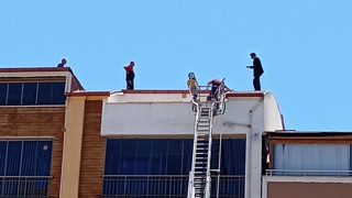 Türkiye'nin intiharkoliği 232'nci kez çatıdaydı!