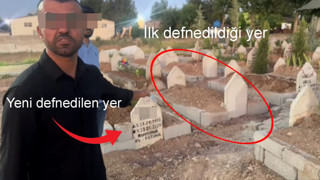 Mezar yeri başkasının çıkınca, kimseye haber vermeden cenazeyi çıkarıp başka yere defnettiler