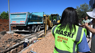 Manisa'da Ahmet Bedevi Mahallesi’nde Altyapı Sorunu Çözülüyor