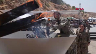 Eli kanlı teröristler bebek katili Öcalan'a özgürlük isteyip Türkiye'yi açık açık tehdit etti