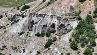 Türkiye'nin gizemli dev oluşumlarının dilden dile dolaşan efsanesi herkesi şaşırttı!