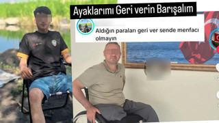 ''Ayaklarımı geri verin barışalım'' diyen gaziye infial yaratan hakaret!