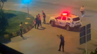 Dağ başı değil, şehrin merkezi... Eli silahlı şehir magandaları polis ile karşı karşıya geldi!