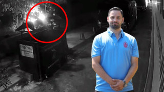 İETT şoförü yanan Türk Bayrağı'nı elleriyle söndürdü