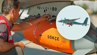 AKINCI SİHA, ''GÖKÇE'' ile hedefi tam isabet vurdu!