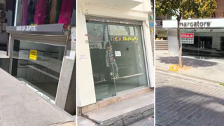 Nereye baksan kiralık ilanı... Tekstilin kalbinde dükkanlar boş kaldı
