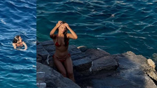 Uzak Şehir'in güzelinin yaz tatili pozlarıyla mankenlere taş çıkardı