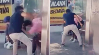 Komşusunun kızına otobüs durağında tornavidayla saldırdı