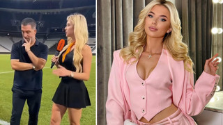 Arda Turan ile röportaj yapan güzel muhabir Türkiye'de fenomen oldu