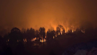 Antalya'da alevlerle mücadelede 2'inci gün