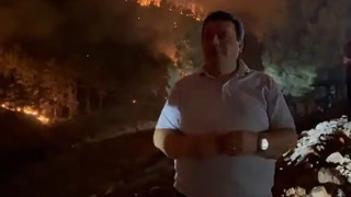 Bursa'daki yangın yerinden duyurdu: ''Bir pikabın benzin dökerek ateşlediği şeklinde bilgi aldık''