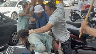 Turizm cennetimizde skandal görüntüler: Öldüresiye linç girişimi kamerada!