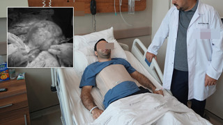 Karın ağrısı şikayetiyle gittiği hastanede nadir bir vakayla hayatının şokunu yaşadı