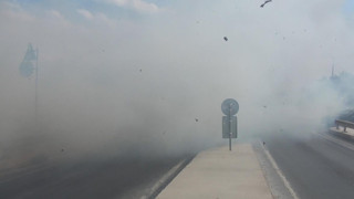 İstanbul'da ağaçlık alanda yangın: TEM bağlantı yolu trafiğe kapandı