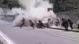 Ralli arabası seyircilerin arasına daldı: Ölü ve yaralılar var