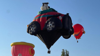 Kapadokya semalarında renkli görüntüler
