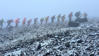 Bu karlar altındaki manzara sıcakların kavurduğu Türkiye'den..