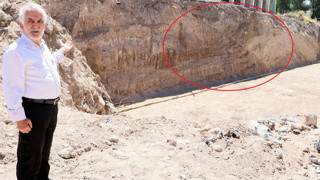 Kentsel dönüşüm inşaatında fay hatları gün yüzüne çıktı