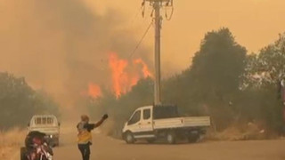 Kocaeli'de orman yangını: Alevler yerleşim yerine sıçradı