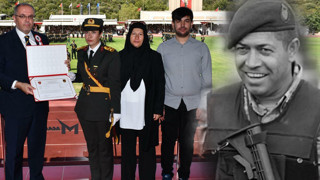 Şehit Ömer Halisdemir'in kızı Elif Nur teğmen oldu