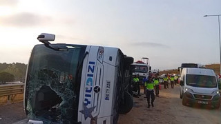 Kuzey Marmara Otoyolu'nda yolcu otobüsü devrildi, çok sayıda ölü ve yaralı var