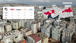 Konut fiyatlarındaki değişim belli oldu: İşte konut fiyatların en çok ve en az arttığı illerimiz!