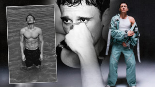 Yakışıklı şarkıcı Edis'ten sosyal medyayı sallayan kas şovu