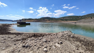 Sular gitti Başkent Ankara'nın Atlantisi yeniden yer yüzüne çıktı