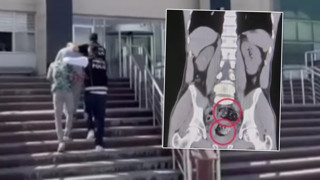 İranlı kuryenin makatından çıkanlar yok artık dedirtti!