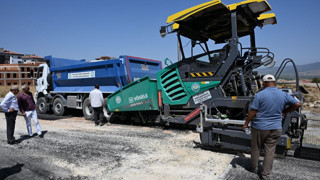 Manisa'da Yollar Büyükşehir’le Güzelleşiyor