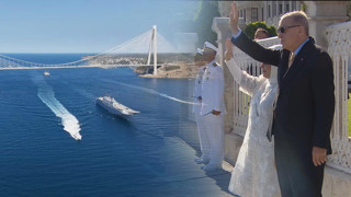 TCG Anadolu ''Mavi Vatan Boğaz Geçişi''ni gerçekleştirdi