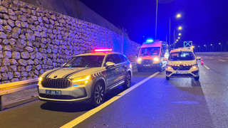 Kuzey Marmara Otoyolu’nda korkunç kaza: Otomobilin çarptığı yaya öldü, 2 yaralı