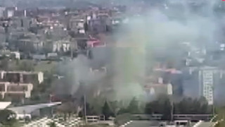 İTÜ'de yangın paniği