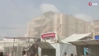 İsrail'den insanlık dışı saldırı: Hastaneyi kan gölüne çevirdiler!