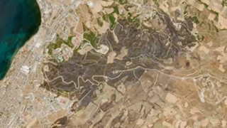 İki büyük felaketin boyutu uydudan görüntülendi