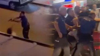 Ankara'da şehir eşkıyaları ambulansa saldırdı