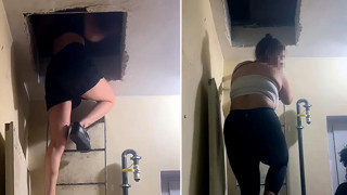 Masaj salonuna fuhuş baskını: Saklandıkları yer şoke etti!