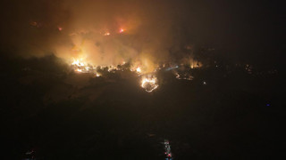 Yangın kabusunda 5'inci gün! Hastane ve çok sayıda ev tahliye edildi