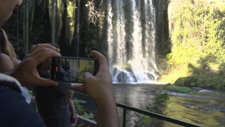 Cennetten bir köşe... Yazın serinlemek isteyen buraya akın etti