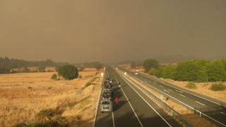 Kastamonu'da alevler durdurulamıyor! İki şehri bağlayan yol trafiğe kapandı