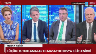 Şamil Tayyar'dan Cem Küçük'e canlı yayında gazetecilik ve hukuk dersi!