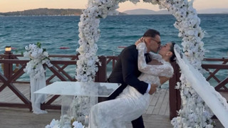 Survivor'un ve sosyal medyanın güzeli rüya gibi bir düğünle evlendi