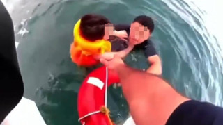 6 yaşındaki minik çocuk tam bin 200 metre açıkta kurtarıldı