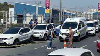 İstanbul'da Marmaray istasyonu önünde şok eden olay