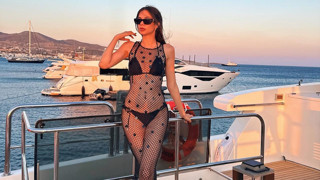 Defne Samyeli'nin kızı Deren Talu sosyal medyayı salladı