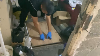 Gizli depodan çıkanlar polisi de şoke etti