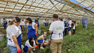 Telefonlarına 1 haftalığına veda edip, doğa ve kültürle başbaşa kaldılar