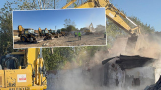 Türkiye'nin en tehlikeli mahallesi olarak anılıyordu... İş makineleri girdi!