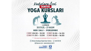 Bodrum Belediyesi'nden kadınlara özel ücretsiz yoga kursları başlıyor